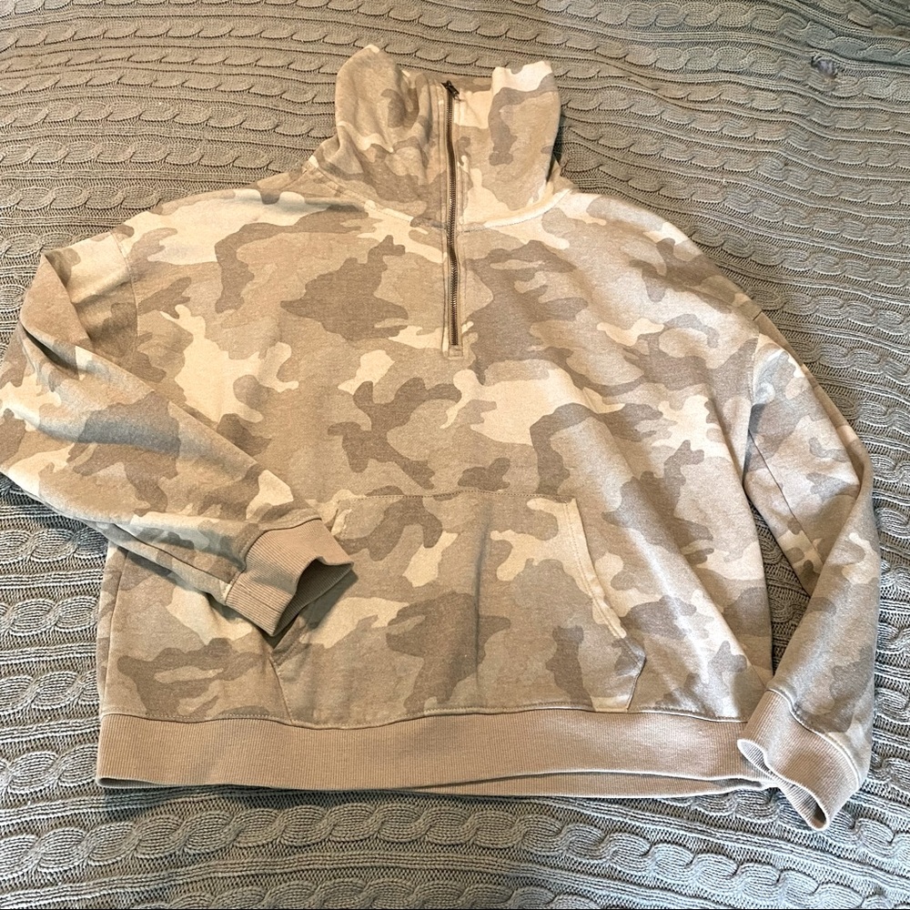 Camo sweater